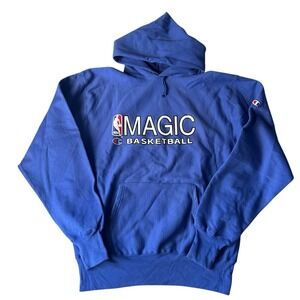 Vintage 90s Champion Reverse Weave 3XL Magic Basketball Hoodie Read Description